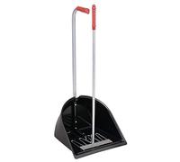 Pfiff Recogedor de estiércol Negro 75 cm, con rastrillo