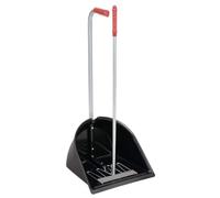 Pfiff Recogedor de estiércol Negro 75 cm, con rastrillo
