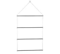 PFIFF Stallartikel Deckenleiter - Escalera para Barcos, Color Plateado