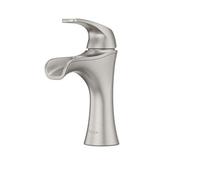 Pfister LF-042-JDGS Jaida - Grifo de baño de cascada de control único, níquel cepillado