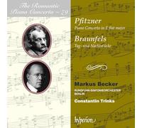 Pfitzner, Braunfels : Concertos pour piano. Becker, Trinks.