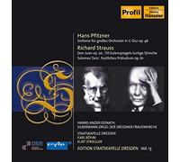 PFITZNER: Symphony in C / STRAUSS, Richard: Don Juan / Till Eulenspiegel's Merry Pranks