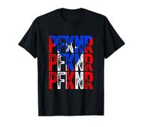 PFKNR Boricua Flag Design Honra Your Island Your Roots Home Camiseta
