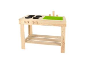 Pflanzen Kölle - Cocina exterior de madera para niños, 72 x 78 x 41 cm