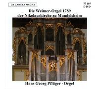 Pflüger,H.G.-Weimer Orgel - J.S. Bach - Die Weimer - Orgel 1789