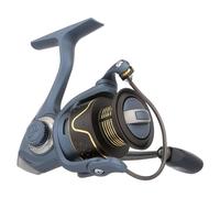 Pflueger President - Carrete de Pesca Giratorio, tamaño 30, Sistema de rodamiento de 10 Bolas de Acero Inoxidable, Arrastre Frontal de Fieltro de Aceite Sellado, construcción Ligera de Grafito