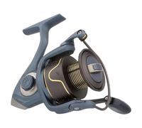 Pflueger President - Carrete de Pesca Giratorio, tamaño 40, Sistema de rodamiento de 10 Bolas de Acero Inoxidable, Arrastre Frontal de Fieltro de Aceite Sellado, construcción Ligera de Grafito