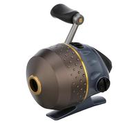 Pflueger President Spincast Carrete de Pesca, tamaño 6, posición de Mango Derecha/Izquierda, Carrete de Aluminio, Sistema de Arrastre de Esfera