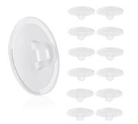 PFLYPF 100 ganchos adhesivos para colgar, ganchos adhesivos transparentes, sin perforación, impermeables y resistentes al aceite, para cocina, baño, oficina, techo (3 cm)
