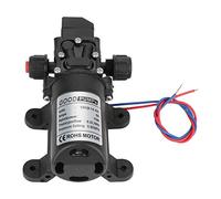 Pfor OMPe Eau 12V 120V Bomba de Presión Negro Dc 12V 0.9Mpa 6L Min Agua Diafragma de Alta Presión 70W Bomba Autocebante