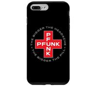 PFUNK Cuanto más grande es el dolor de cabeza, más grande es la píldora Carcasa para iPhone 7 Plus/8 Plus