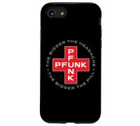 PFUNK Cuanto más grande es el dolor de cabeza, más grande es la píldora Carcasa para iPhone SE (2020) / 7 / 8