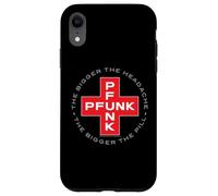 PFUNK Cuanto más grande es el dolor de cabeza, más grande es la píldora Carcasa para iPhone XR