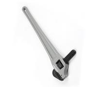PFXNGMS Llave de Tubo Ajustable: Herramienta de plomería de aleación de Aluminio de Alta Resistencia con mordaza Flotante de Cromo vanadio y Mango en Forma de I, Abertura de 65 mm (24 Pulgadas).