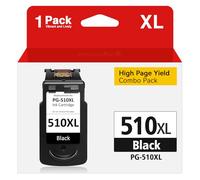 PG-510XL Cartuchos de Tinta Canon 510XL MP230 MP235 MX350 MP240 MP250 MX360 MX410 MX420 MX340 MP270 MP280 MP480 MP490 MP495 MX320 iP2700 Negro Remanufacturado