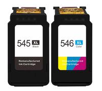 PG-545XL CL-546XL Cartuchos para Canon Pixma TS3150 TS3151 TS3351 TS3350 MG2550 MG2550S MG2950 MG3050 (Negro,Color,2-Pack)