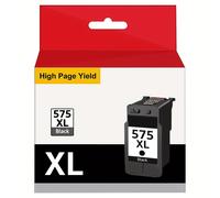 PG-575XL CL-576XL 575 XL 576 XL Cartuchos reciclados compatibles con cartuchos Canon 575 576 para TS3550i TS3551i TR4750i TR4751i (1x 575 XL Negro)