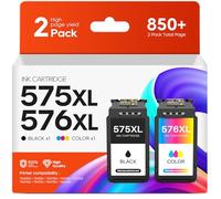 PG-575XL CL-576XL Cartuchos de Tinta para Cartucho Canon 575 y 576 575XL 576XL Negro y Color para Canon PIXMA TR4755i TR4756i TS3550i TR4751i TS3752i TS3751i TS3750i TS3551i TR4750i