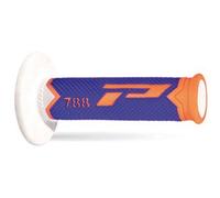 PG788 GRILLETES TODOTERRENO (22+25 MM, LONGITUD 115 MM) NARANJA FLUO/AZUL/BLANCO