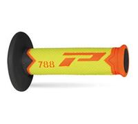 PG788 OFF ROAD (22+25 mm, longitud 115 mm) NARANJA FLUO/AMARILLO FLUO/NEGRO (TRI