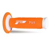 PG791 GRILLETE OFF ROAD (22+25 MM, LONGITUD 115 MM) BLANCO / NARANJA FLUO (DOS C