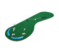 PGA Tour Alfombrilla de Putting de Tres Agujeros-3 x 9 pies Alfombra de Golf para Golpes de 3' x 9' (0,91 m x 2,74 m), Unisex, Verde, 92LX22HX22W CM