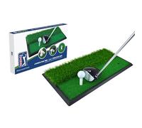 PGA Tour Unisex Adult Launch Pad Pro - Alfombrilla de Entrenamiento 2 en 1, Azul, N/A