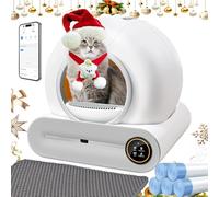 PGD SGA Bandeja Sanitaria autolimpiante de 65 litros + 9 litros, con Control Mediante aplicación: Gran Capacidad (65 litros), Ideal para hogares con Varios Gatos, desodorización por Iones y Control