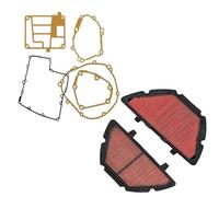 PGFHFXCC Kit De Juntas De Motor Y Limpiador De Admisión De Filtro De Aire para Motocicleta para R1 YZFR1 2007-2008 FZ1 FZS1 FZ1-S FZ1-N F&Azer 07-14