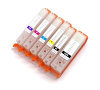 PGI-580 CLI-581 Empty Refillable Ink Cartridge pgi580 for C-aon TR7550 8550 TS6150 6151 6250 9550 9551 6350 705(580 581 Refil 6Color)