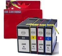 PGI2500XL 9254B001 9265B001 9266B001 9267B001 Pack 4 Tinta Compatible con Canon PGI2500XL para Maxify IB 4050, MB 5050, MB 5350, MB 5150…