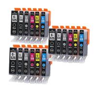 PGI525 PGI 525 CLI -526 PGI -525 PGI -525XL Cartuchos de Tinta para -5150-5250 -5350-6150 Impresora(3set 18PK)