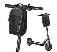 PGmoon Bolsa de Scooter Eléctrica 4L, Bolsa de Tubo Frontal de Scooter | Bolsa Universal Impermeable para Manillar de Patinete Eléctrico con Múltiples Bolsillos para Herramientas-Diseño Patentado