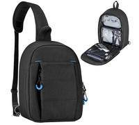 PGmoon Estuche de Transporte Compatible con dji Mini 3/Mini 4 Pro/dji Neo Fly More, Bolso de Hombro con Múltiples Bolsillos para Dron de Viaje y Controlador RC-N3, Centro de Carga, Baterías