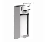 PGP Euromat 1000N - Dispensador de jabón de Mano de Metal con Palanca y depósito de 1 litro