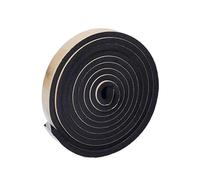 PGPGP Tira de sellado de esponja autoadhesiva de goma de 2 m/10 m: cinta de espuma insonorizada anticolisión for puertas, ventanas y más.(5mm x 10mm x 10m)