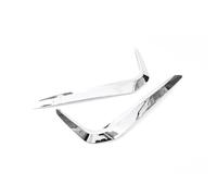 PGQSQVTXF Cubierta De Lámpara De Luz Antiniebla Delantera Cromada Tiras Decorativas Embellecedor Luz Antiniebla Exterior Para Serie 5 G30 530liM 2018-2020 (Plata)