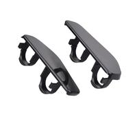 PGQSQVTXF Cubierta Faros para B&MW Serie 3 E46 Sedan Wagon 316 318 320 323 325 328 330 M3 2001-2005 61677066847 Tapa De Boquilla De Chorro De Lavafaros Cubiertas Faro Coche(Izquierda y Derecha)