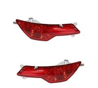 PGQSQVTXF para B&MW X6 E71 E72 2008 2009 2010 Tiras Reflectantes Luz De Freno Parachoques Trasero Faro Antiniebla Reflector 63147187219 63147187220 Montaje De Luces Traseras(A Set)