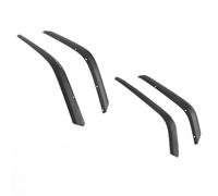 PGQSQVTXF para Jeep para Wrangler para JK J401 2007-2017 Extensión De Guardabarros De Coche Guardabarros Ensanchados Arcos De Rueda Accesorios 4 Piezas