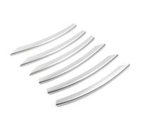 PGQSQVTXF Para Land Rover Para Range Rover L405 2013 2014 2015 2016 2017 Luz Antiniebla Parachoques Delantero Coche Lámpara Decoración Cubierta Embellecedora (Plata)