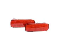 PGQSQVTXF para Peugeot 107 206 607 para Citroen C1 C5 Luz De Freno De Freno 2pcs Led Luz De Advertencia del Reflector del Parachoques Traseros Montaje De Luces Traseras(Red Lens)