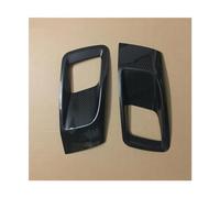 PGQSQVTXF Para Peugeot 3008 3008GT 2017-2022 Cromo Trasero Maletero Puerta Trasera Parachoques Luz Antiniebla Moldura Cubierta Exterior Kit (Carbon Fiber Look)