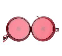 PGQSQVTXF para Toyota para Corolla 2009 2010 Parachoques Trasero Reflector Luz De Freno Montaje De Luces Traseras(Red)