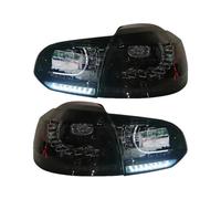 PGQSQVTXF Para VW para Golf 6 Mk6 R20 2008-2013 Par De Luces Intermitentes De Agua Flujo para Conjunto De Luces Traseras De Coche Montaje De Luces Traseras(Type A Smoker)