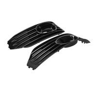 PGQSQVTXF Para VW T5 T5.1 Para SPORTLINE 2010-2015 Cubierta De Lámpara De Luz Antiniebla Negra Brillante Parrilla Delantera