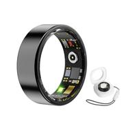 Pgtc Anillo Inteligente,Anillo de Fitness para Hombres y Mujeres,Contador de Calorías,Rastreador de Sueño,Anillo de Salud,Anillo Inteligente Impermeable IP68 Compatible con Android iOS (Negro, 9)