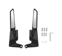 PGVXEM Espejo retrovisor for Motocicleta, de aleación de Aluminio, Giratorio y aerodinámico, con ángulo de visión más Amplio, Compatible con Nmax 155 125