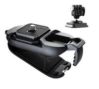 PGYTECH Beetle - Clip de cámara con placa para cámara y sAction Sistema de liberación rápida para Sony, Nikon, Fuji, cámara de acción DSLR, soporte de correa para cámara (para cámara de acción y