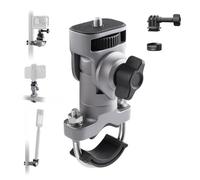 PGYTECH CapLock Soporte de aleación de Aluminio para Insta360, 2 Bloques de Cojines, Rosca de 1/4" para GoPro/dji Osmo Pocket/Osmo Action, Compatible con AKASO y Otros Acción Cámara Accesorios
